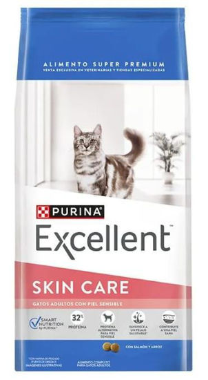 Imagen de ALIMENTO BALANCEADO GATOS EXCELLENT GATO  SKIN CARE x 1 KG