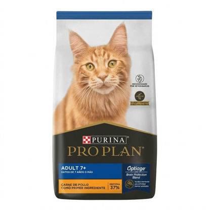 Imagen de ALIMENTO BALANCEADO  GATOS PRO PLAN GATO ADULTO +7 X 3 KG