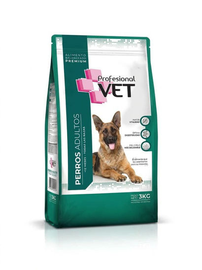 Imagen de ALIMENTO BALANCEADO  PERRO PROF VET P ADUL X 3KG