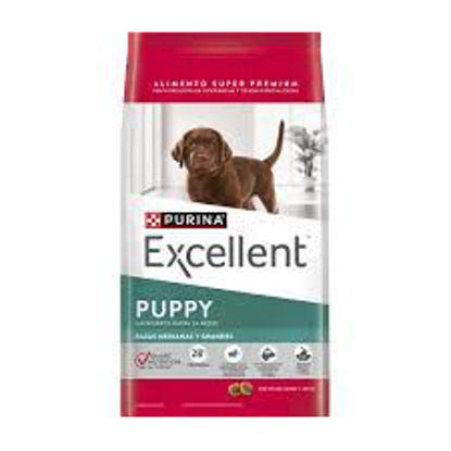Imagen de ALIMENTO BALANCEADO PERROS EXCELLENT PERRO CACHORRO RAZA MEDIANA Y GRANDE X 3 KG