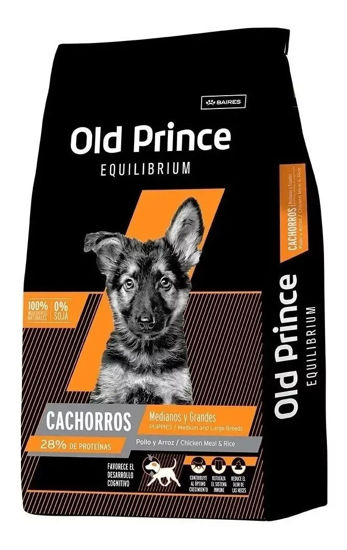 Imagen de ALIMENTO BALANCEADO  PERRO - EQUILIBRIUM PERRO CACHORROS MEDIANA Y GRANDES X 7,5 KG