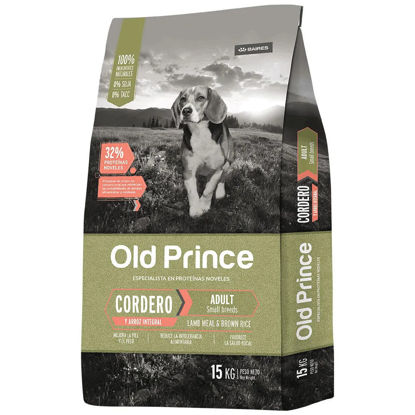 Imagen de ALIMENTO  BALANCEADO PERRO - OLD PRINCE NOVEL CORDERO Y ARROZ ADULTO SMALL X 15 KG