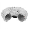 Imagen de ACCESORIOS PARA GATO - CTT/P85X85X26CM GRIS CUCHA TUNEL TERCIOPELO CON PELOTA 85X85X26CM GRIS
