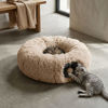 Imagen de ACCESORIOS PARA GATO - CTT/P85X85X26CMB CUCHA TUNEL TERCIOPELO CON PELOTA 85X85X26CM BEIGE