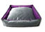Imagen de ACCESORIOS PARA MASKOTAS - HBRT5PG BASKET REVERSIBLE TALLE 5 - A95L75 PURPURA GRIS
